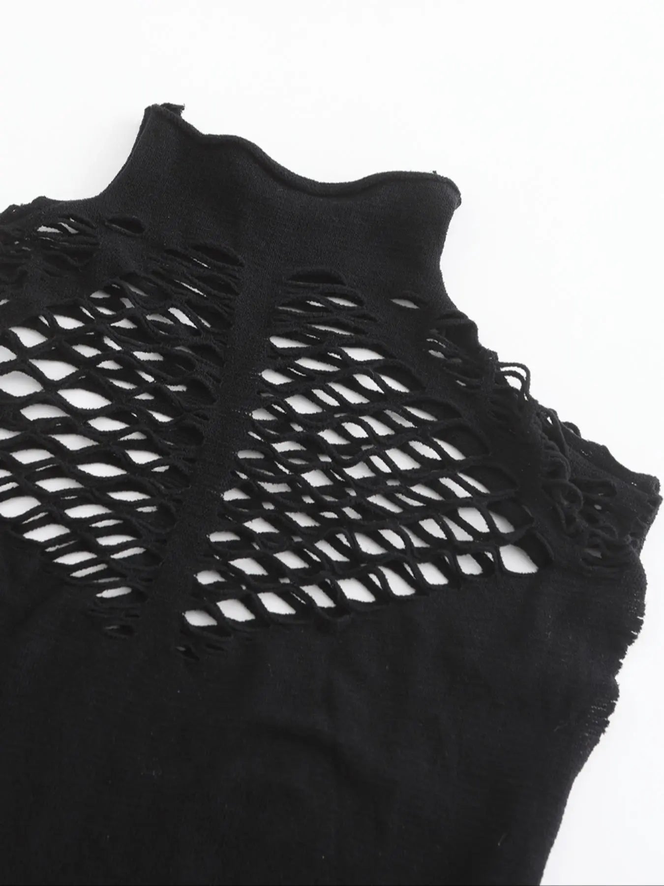 Women'S Solid Sheer Mock Neck Fishnet Dress without Bikini, Casual Cut Out Bodycon Dress for Beach Holiday Vacation, Sexy Outfits, Swimsuit Cover Up, Beach Cover Ups