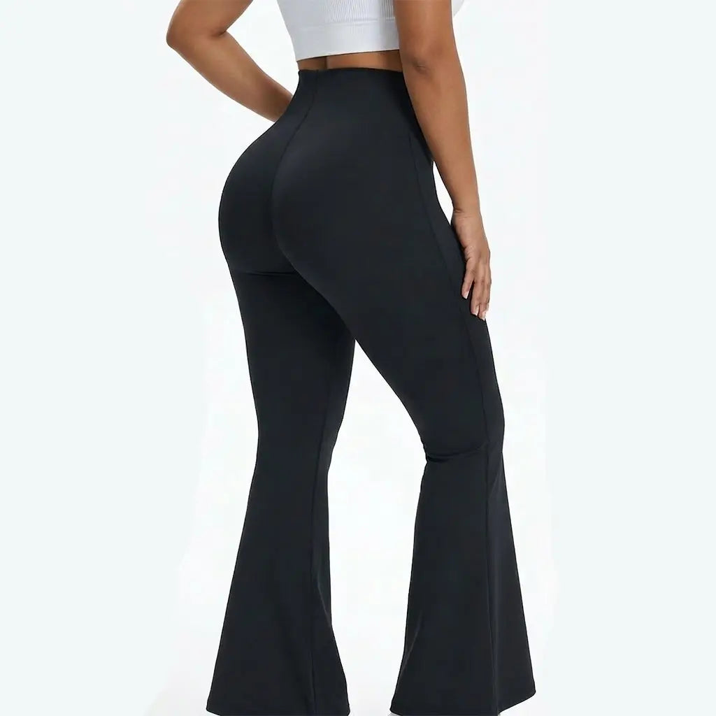 Chiccurve High Waisted Yoga Pants for Women Tummy Control Butt Lifting Leggings Ultra Stretch Smooth Fabric Gym Tights Seamless Feel Activewear
