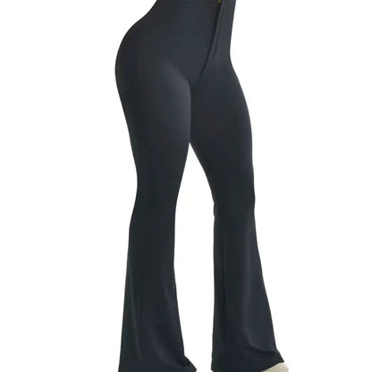 Chiccurve High Waisted Yoga Pants for Women Tummy Control Butt Lifting Leggings Ultra Stretch Smooth Fabric Gym Tights Seamless Feel Activewear